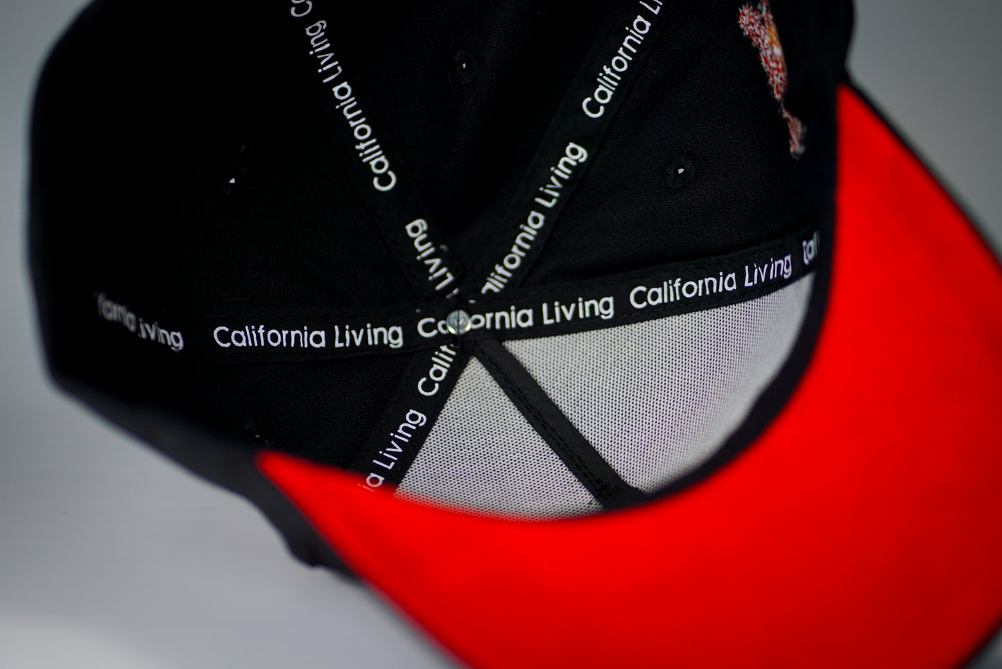 Black & Crimson Hat (FREE SHIPPING)