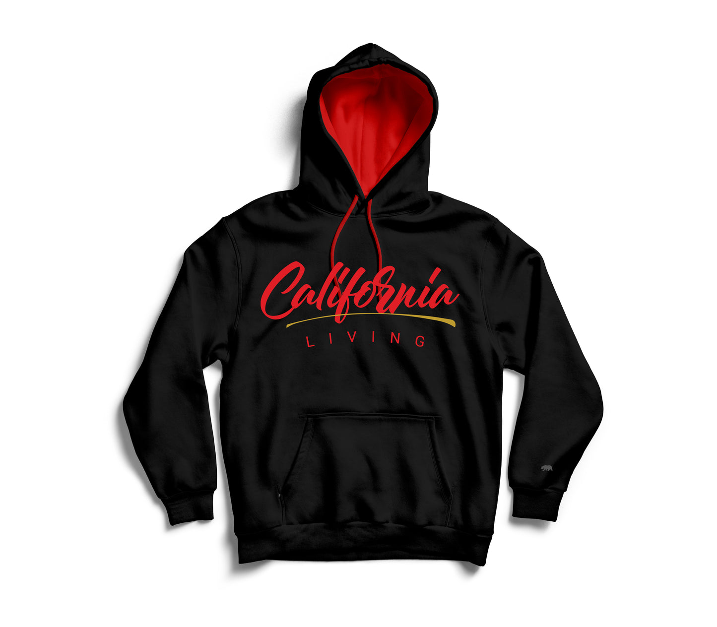 Blk & Crimson Hoodie