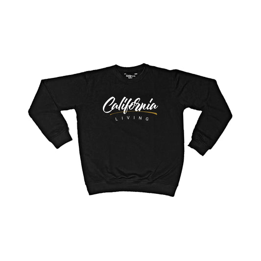California Living crew neck in blk (FREE SHIPPING)