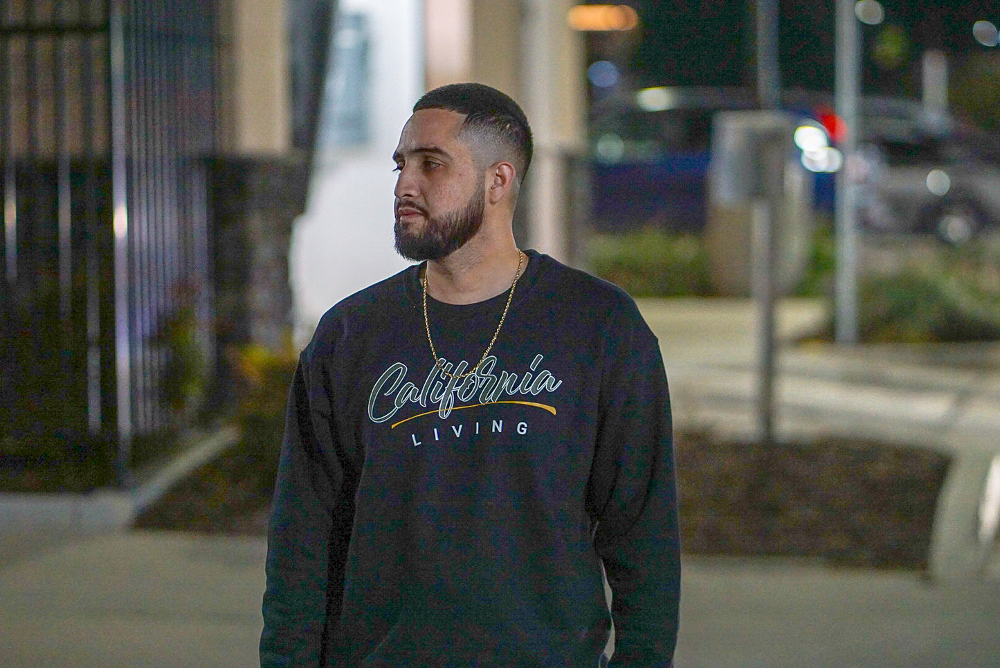 California Living Crew neck w/Olive (FREE SHIPPING)
