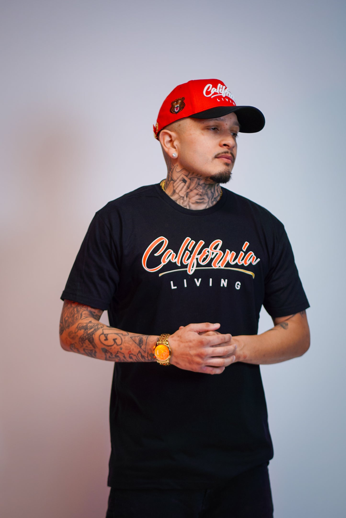 Red California Living Gold Clip