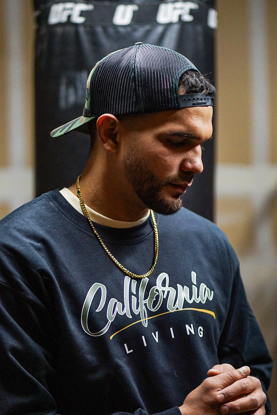 California Living Crew neck w/Olive (FREE SHIPPING)