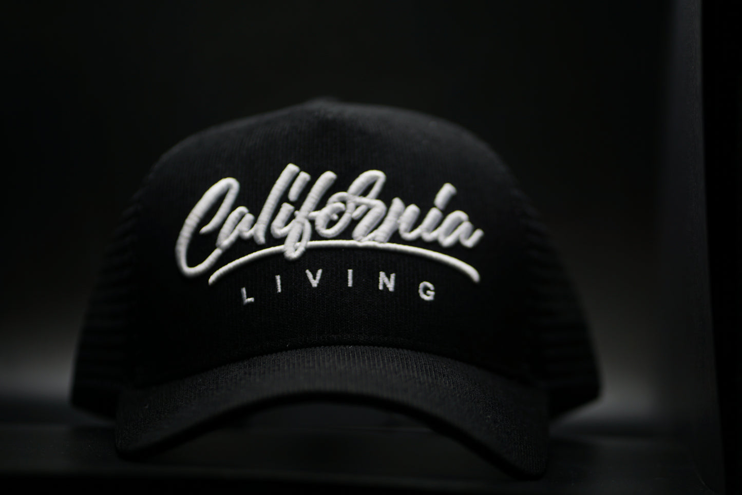 California Living black trucker hat (FREE SHIPPING)