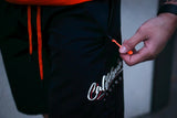 California Living shorts in blk & Orange