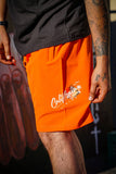California Living shorts in sunset orange