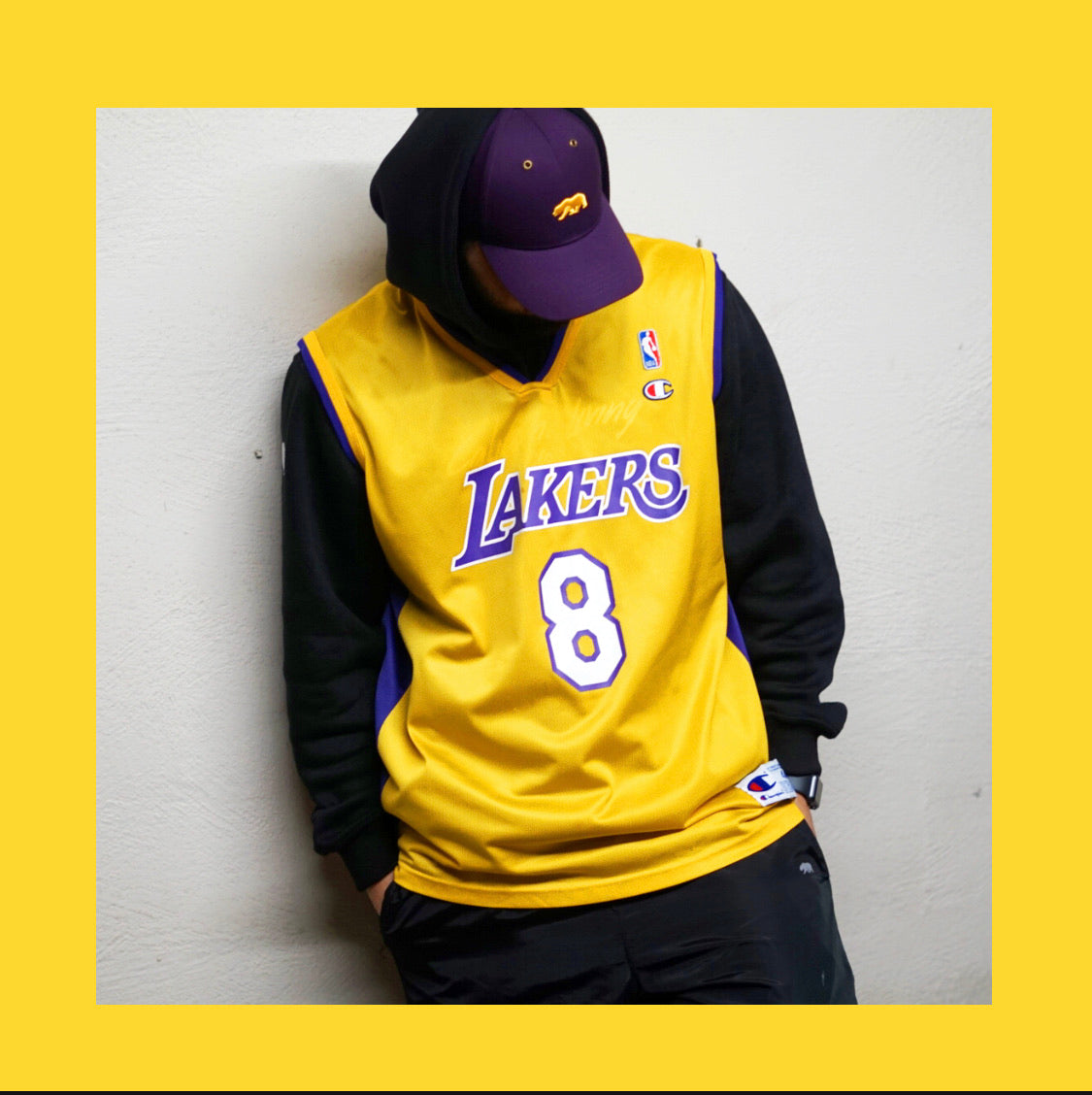 Purple and Gold Cap